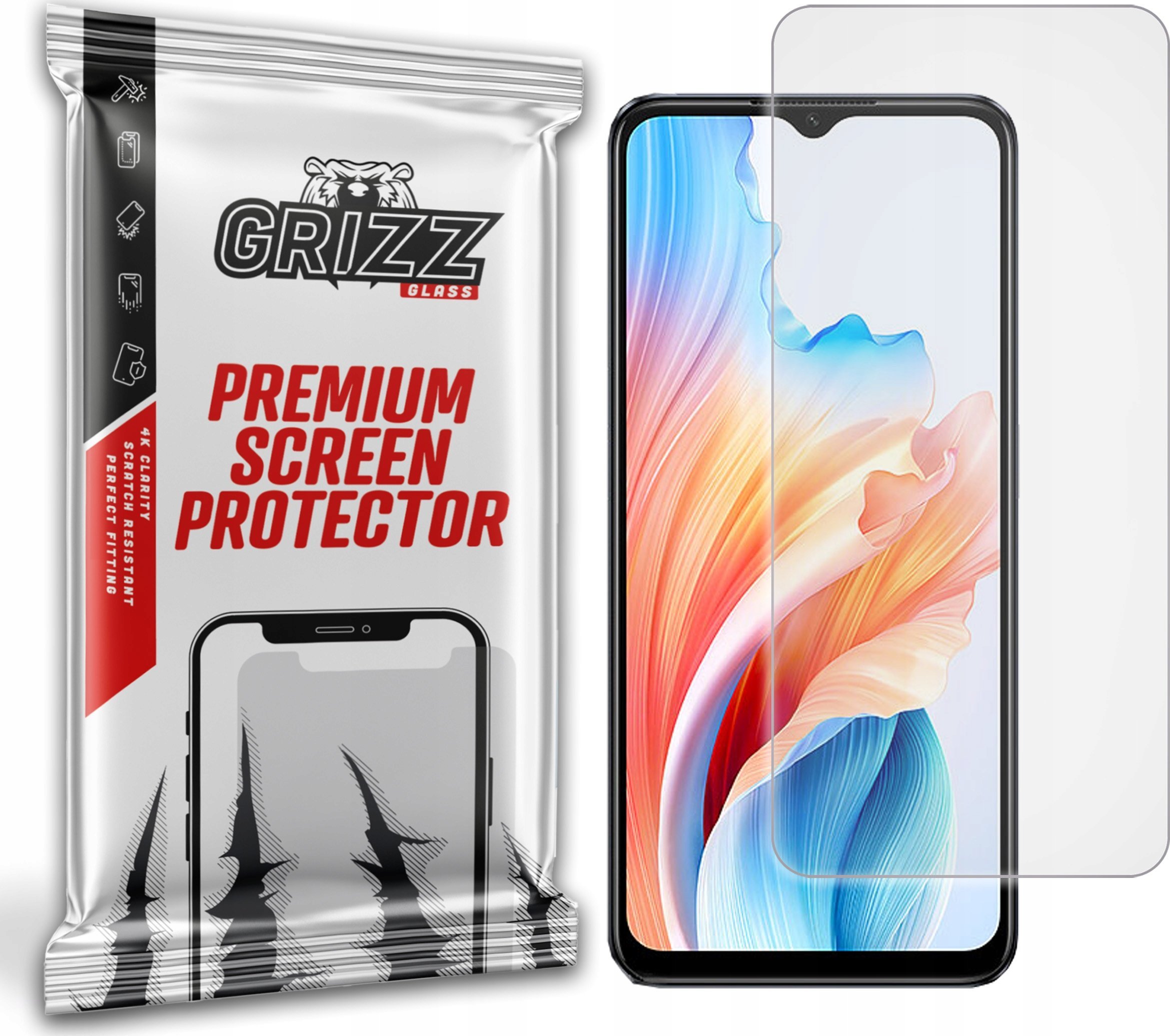 GrizzGlass Folia matowa GrizzGlass PaperScreen do Oppo A2x