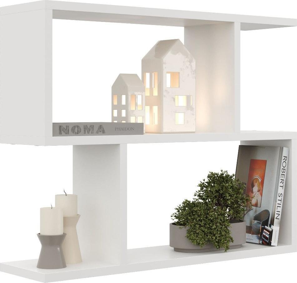 KROKUS Półka ALESIA 7 biała