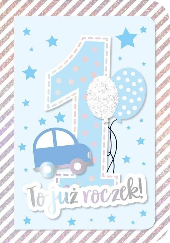 KUKARTKA Karnet B6 DK-833 Roczek (niebieski)