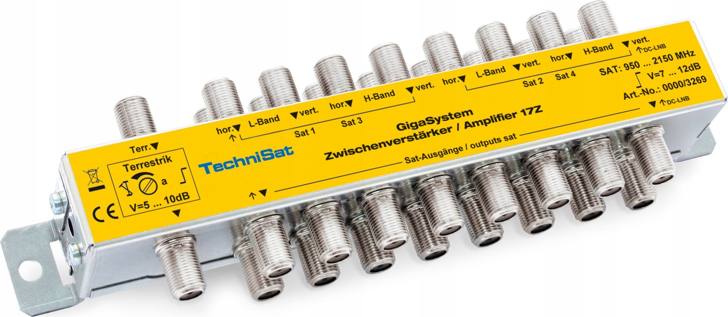 TechniSat TechniSat intermediate amplifier 17Z (silver)