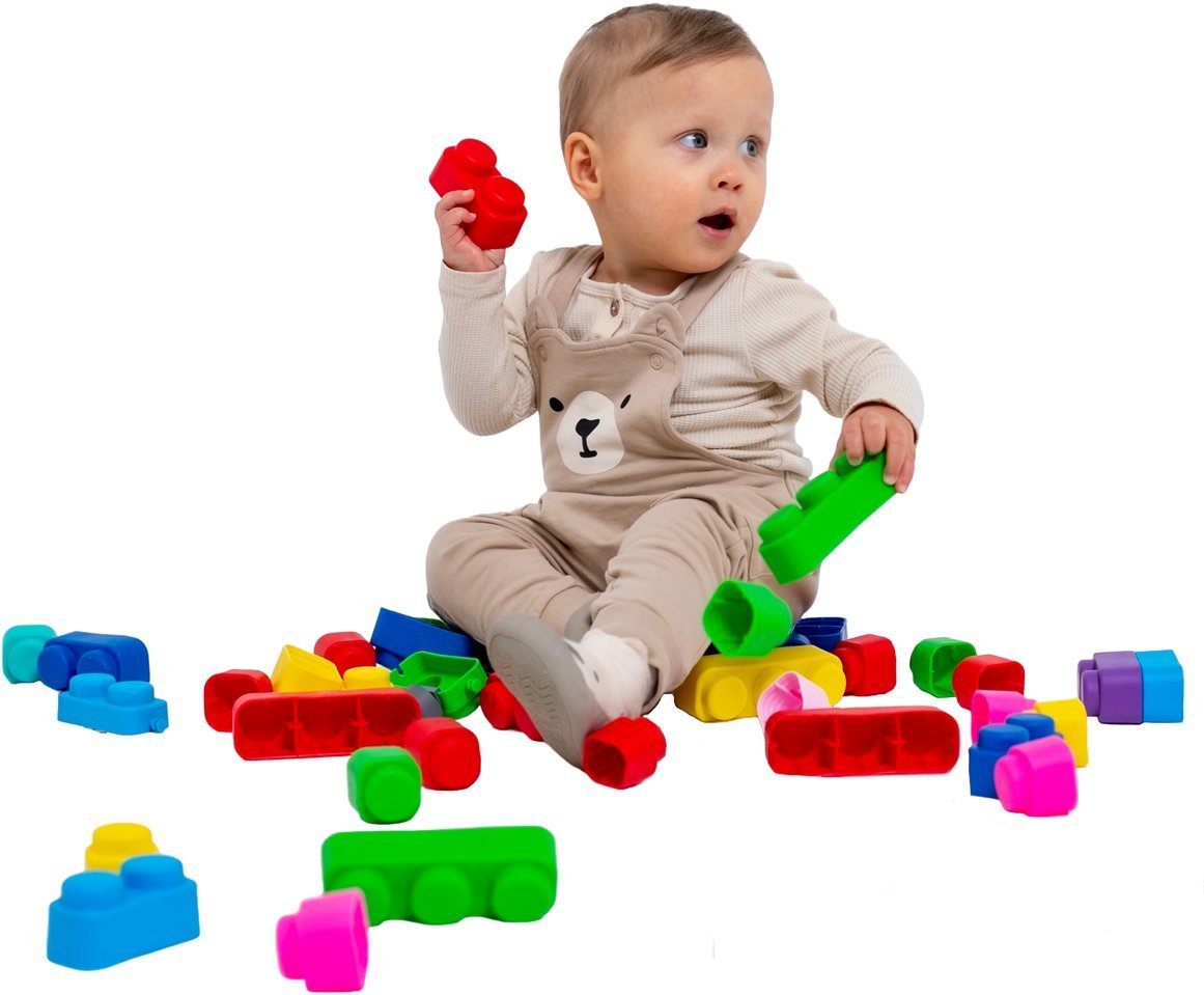 Gerardo's Toys mīksto klucīšu komplekts 10 gab. GT3108 GT3108 (4743345631084)