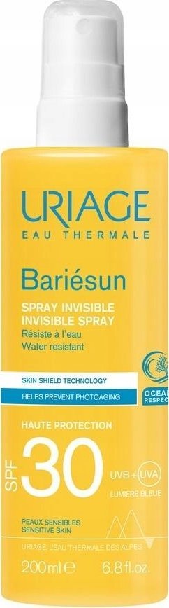 Alkotest URIAGE_Bariesun Invisible Spray Skin Shield Technology wodoodporny spray SPF30 200ml