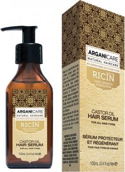 Arganicare Castor Oil Serum stymulujące porost włosów 100 ml