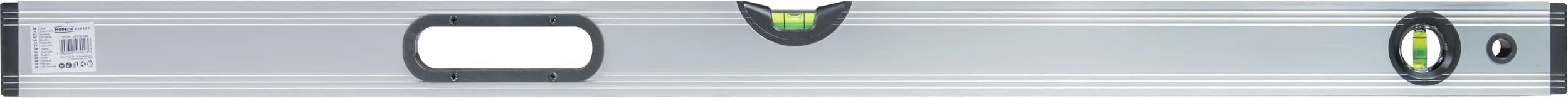 100CM POZIOMNICA ANODOWANA MAX LEVEL SILVER 90 0 ST UCHWYT [EXPERT]