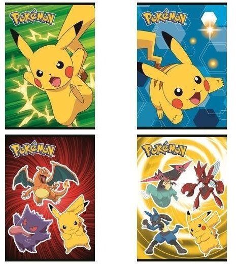 Zeszyt A5/16K kratka Pokemon (15szt)