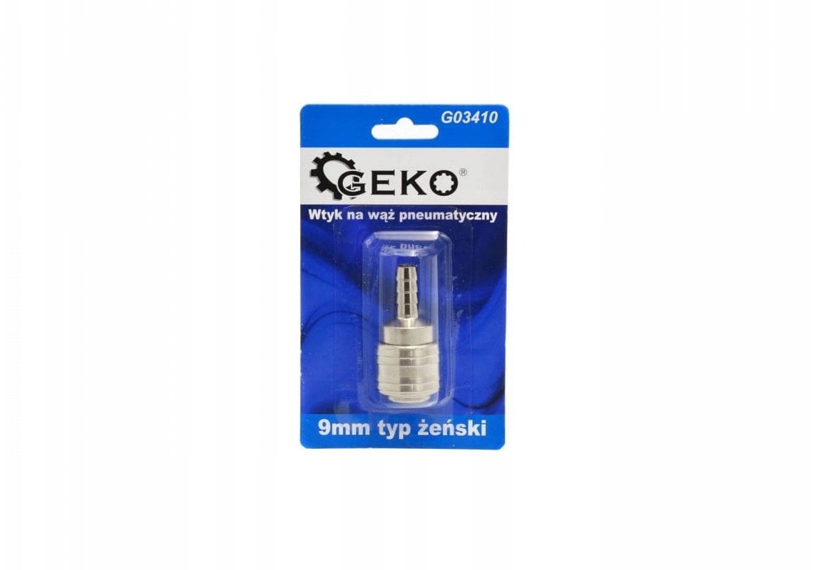 Wtyk na wąż pneumatyczny 9mm typ żeński (blister) (10/100)