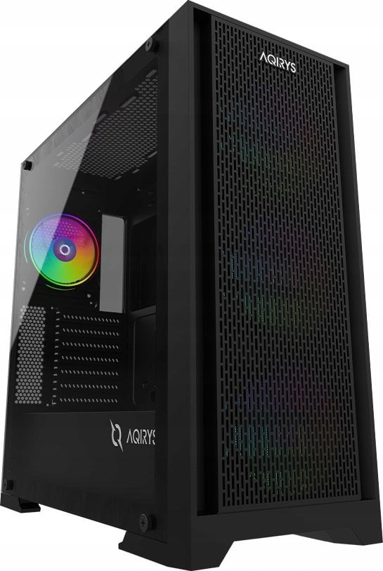 AQIRYS Obudowa do komputera AVIOR black