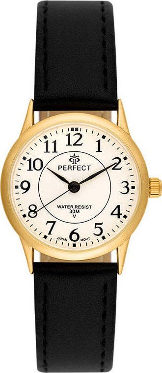 Zegarek Perfect Zegarek Perfect LX050-13 damski klasyczny czytelny .