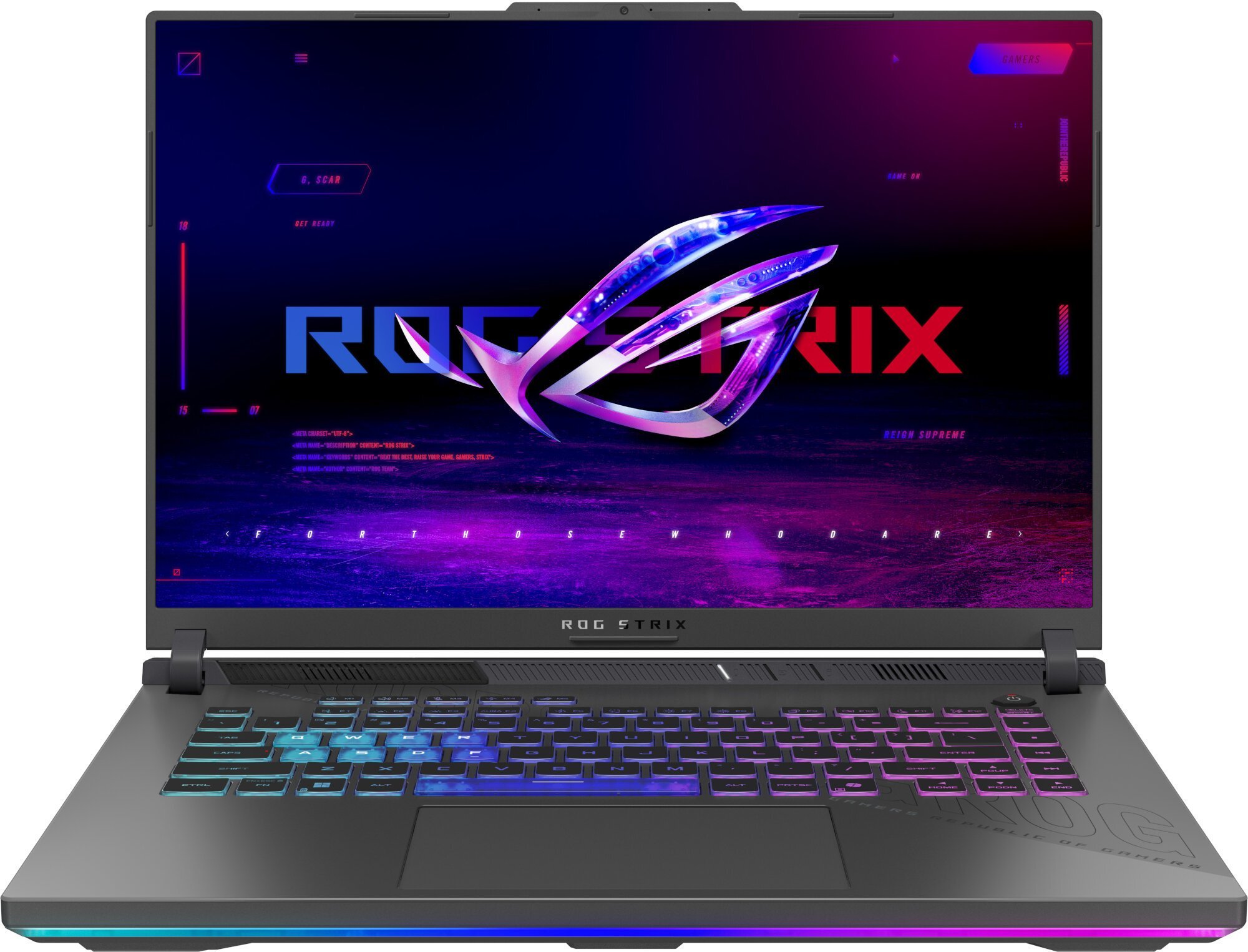 Laptop Asus ROG Strix G16 G614 Ryzen 9 8940HX / 16 GB / 1 TB / RTX 5070 Ti / 165 Hz / Windows 11 Home (G614PR-R9161)