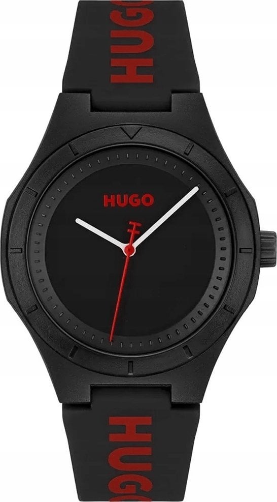 Zegarek Męski Hugo Lit For Him Black 1530343 + BOX