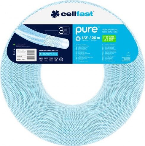 Cellfast Wąż do wody pitnej Cellfast Pure 12,5mm x 2,5mm 20m