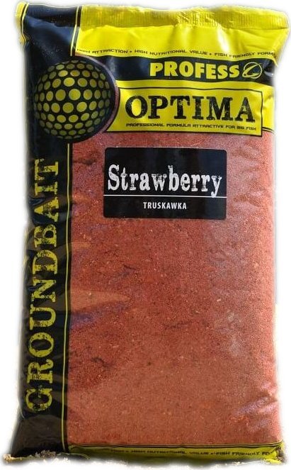 Profess Profess Zanęta OPTIMA Strawberry (truskawka) 1000 g |5906190882110