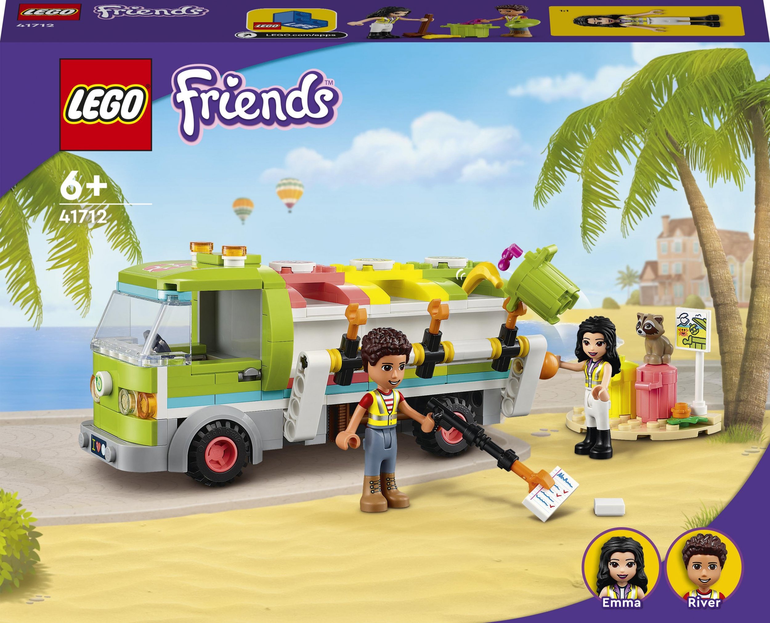 LEGO Friends Ciężarówka recyklingowa (41712)