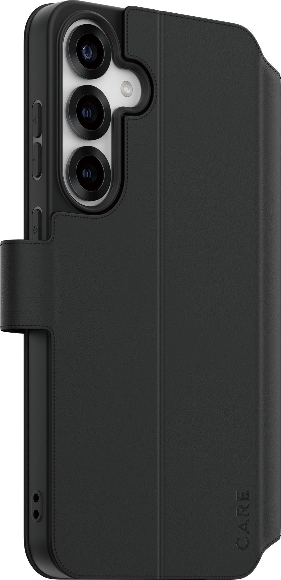 Etui CARE by PanzerGlass Feature Wallet Kickstand do Samsung Galaxy S25+ czarny