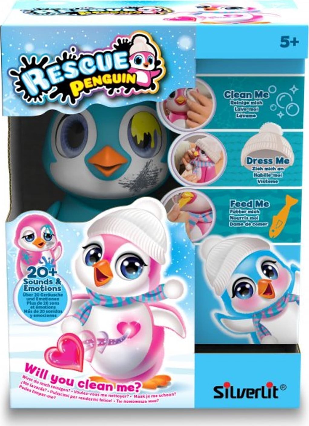 Silverlit Silverlit Pingwin niebieski