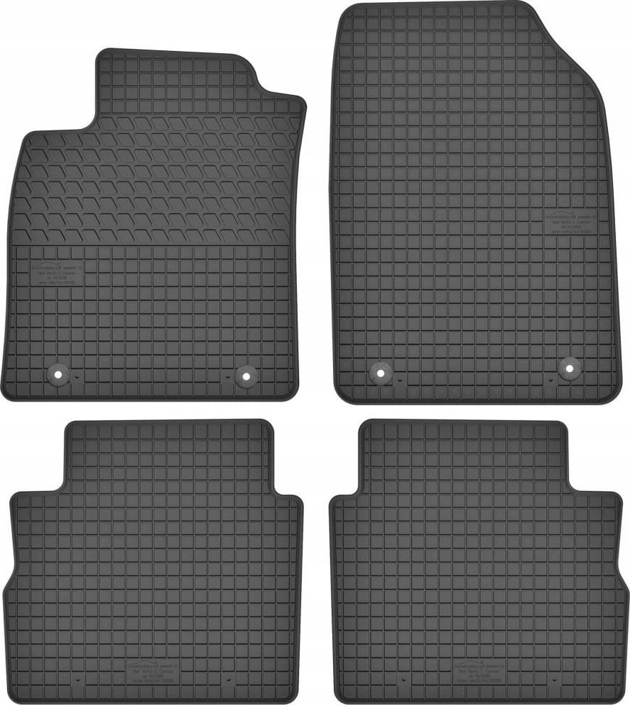 MotoHobby Opel Vectra C Kombi Dywaniki gumowe PREMIUM stoper