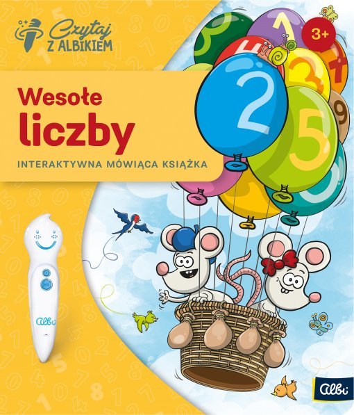 Albi Czytaj z Albikiem - Książka Wesołe liczby 3+
