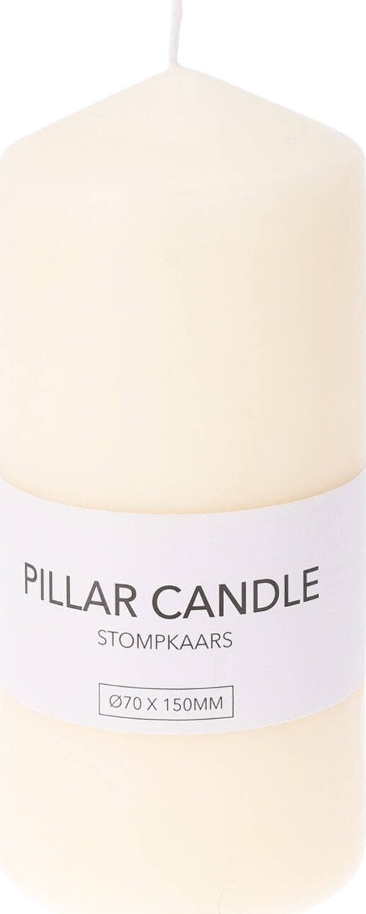 Home Styling Collection Świeca walec z parafiny, Ø 7 x 15 cm