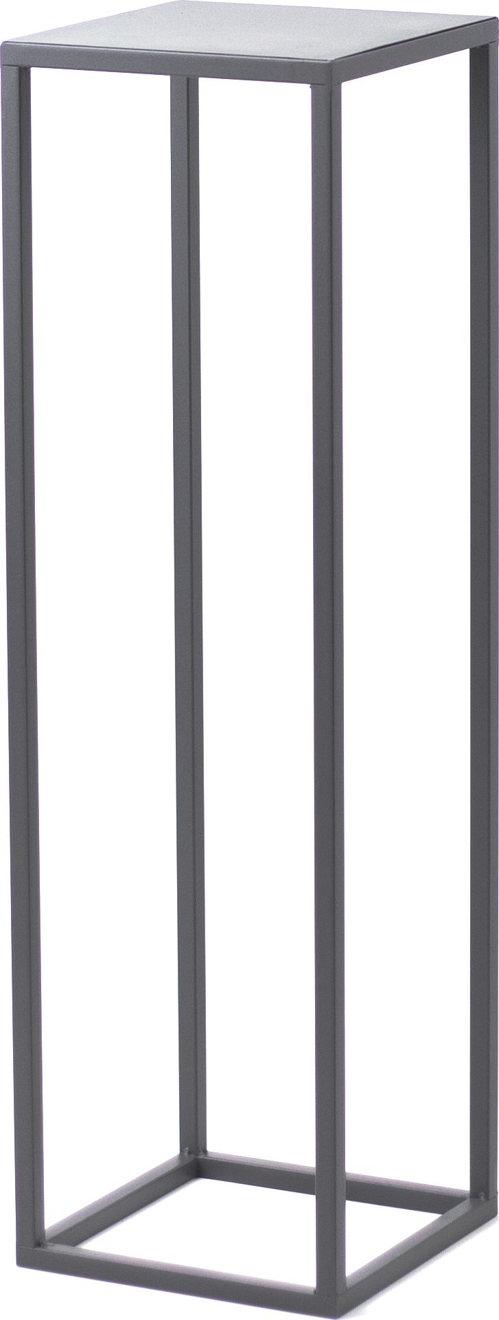 Jakpoldesign Kwietnik Metalowy Stojak METALLO 80cm szary LOFT KWL-171/S