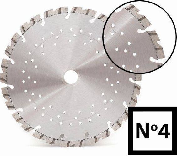 Abraboro Tarcza diamentowa uniwersalna 350 x 25,4/10 N4, mega szybka (AB35000004)