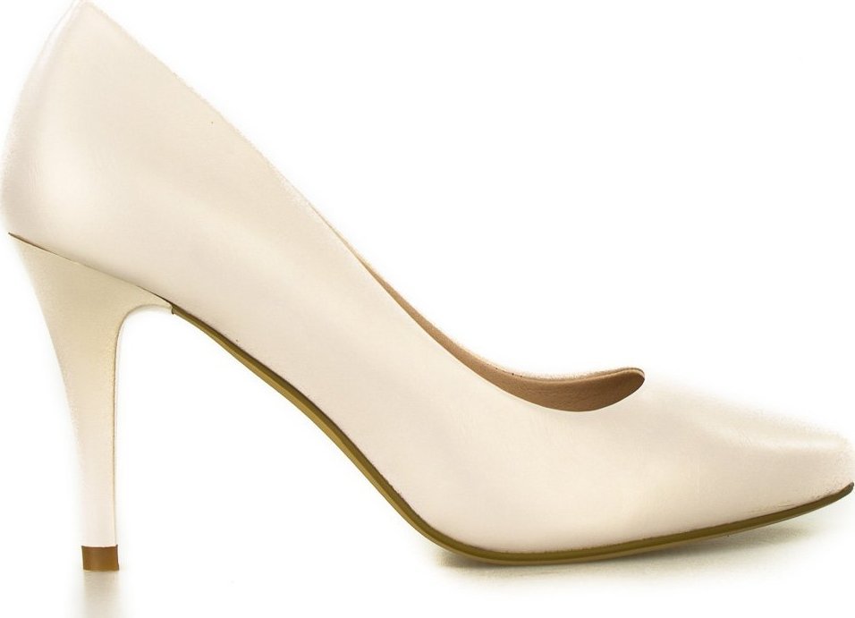 Sergio Leone Szpilki perłowe beżowe Sergio Leone-38