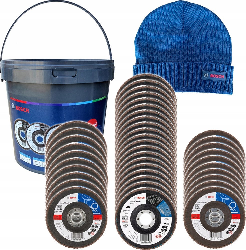 ACpromo: 40 tarcz list. 40,60,80+wiadro