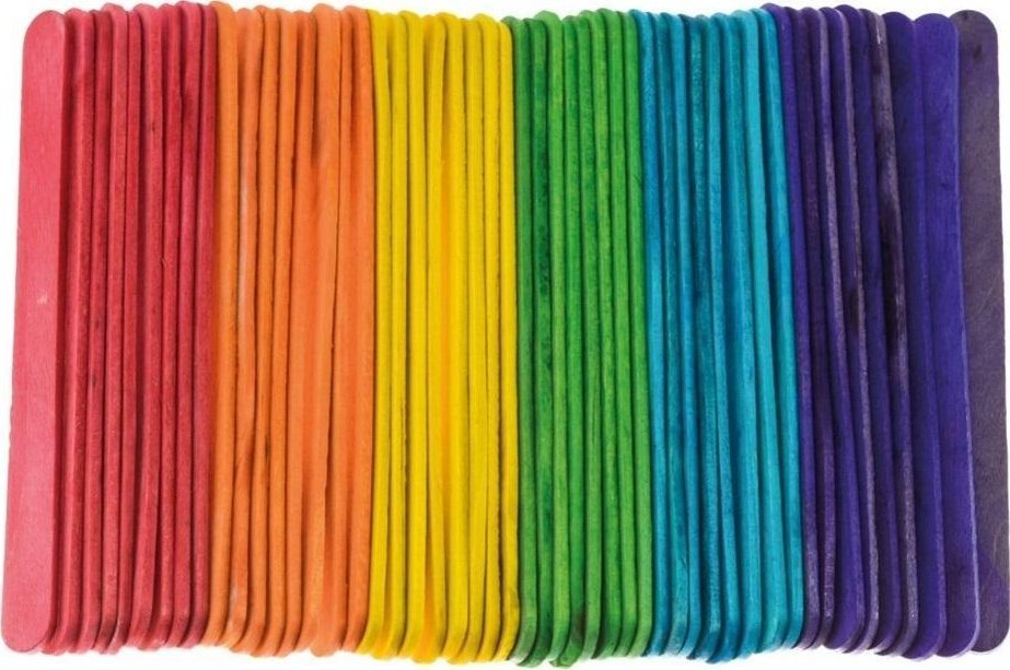 BREWIS Patyczki kreatywne Jumbo 11,4cm 50szt