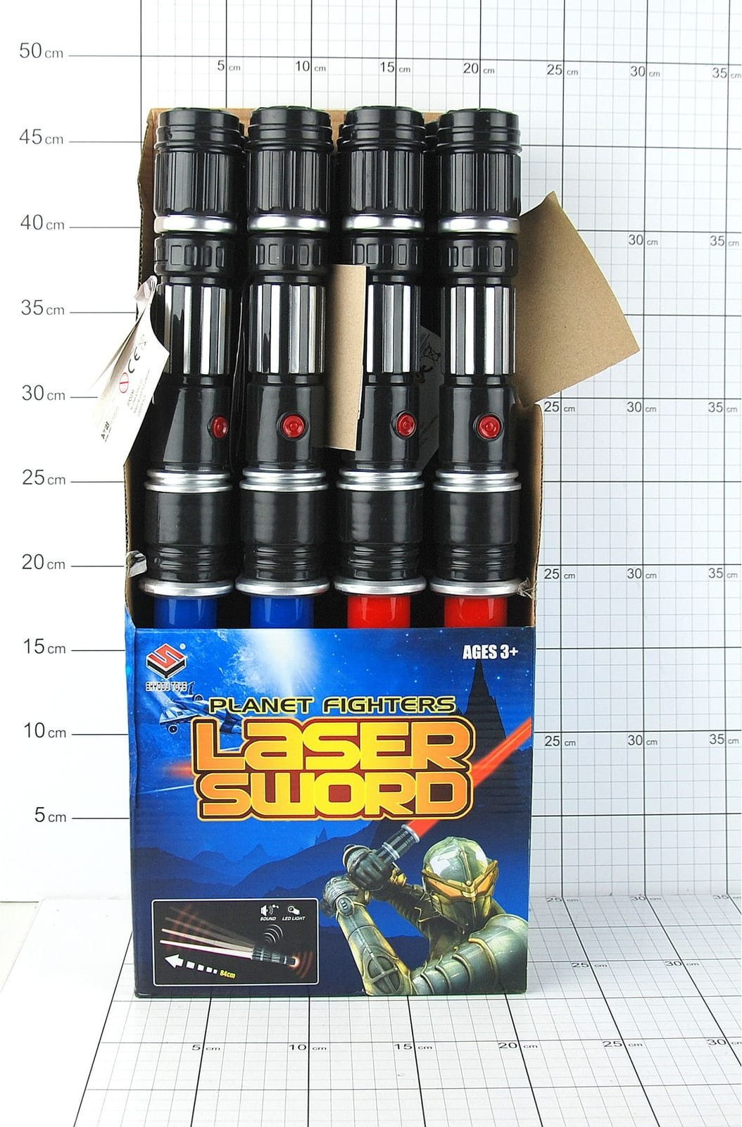 MIECZ LASEROWY NA BATERIE 1 SZT.