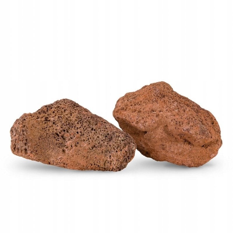 Skała wulkaniczna czerwona do akwarium / terrarium 10-40 cm