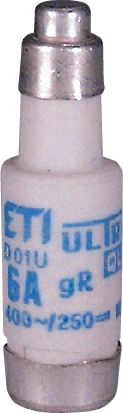 Eti-Polam Wkładka bezpiecznikowa D01 6A gR 400V D01UQ6A E14 (004311003)