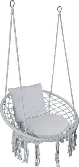 Gmm Group Fotel Wiszący Bocianie Gniazdo Togo Szary, Dodatkowe Poduszki Universal