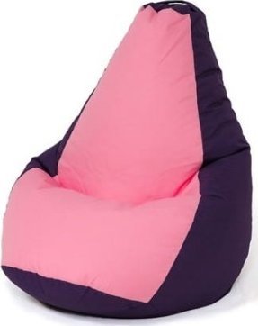 Go Gift Pufa worek sako GRUSZA fioletowy-różowy XL 130x90