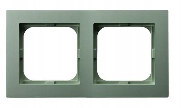 Ospel Ramka podwójna zielona matowa R-2G/84