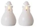 Sirius Home 80830, Light decoration figure, White, 2 bulb(s), Battery, 100 mm, 65 mm