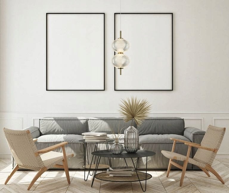 Italux Lazie PND-29038-2-GD lampa wisząca zwis 2x5W LED 3000K 1000 lm mosiądz/transparentna