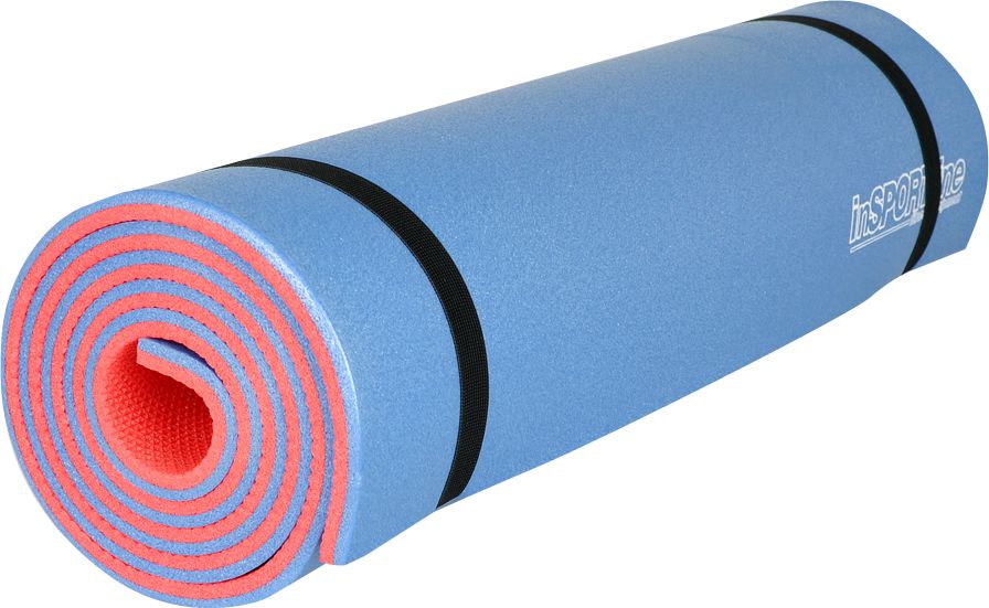 inSPORTline Mata treningowa EPS 180 cm x 60 cm x 1 cm niebieska