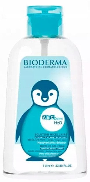 Bioderma ABCDerm H2O płyn micelarny dla dzieci i niemowląt 1000 ml