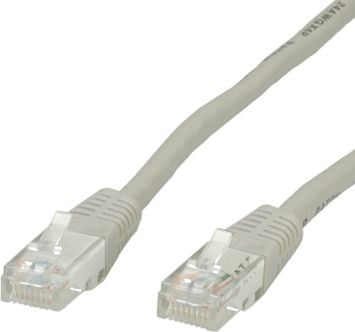 Madex Kabel krosowy patchcord UTP kat. 6 PVC szary 0,5m (21.99.0900)