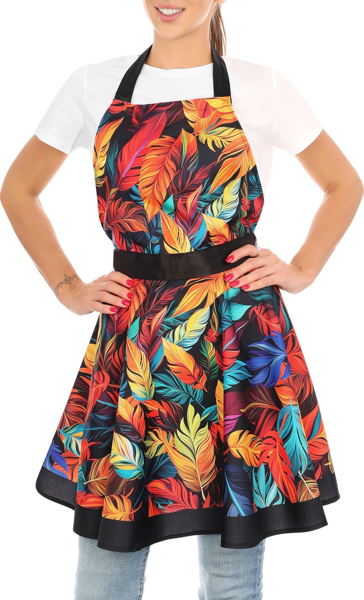 Froster Nitly Tropical Sunset - Fartuch Sukienka - elegancki prezent dla Żony