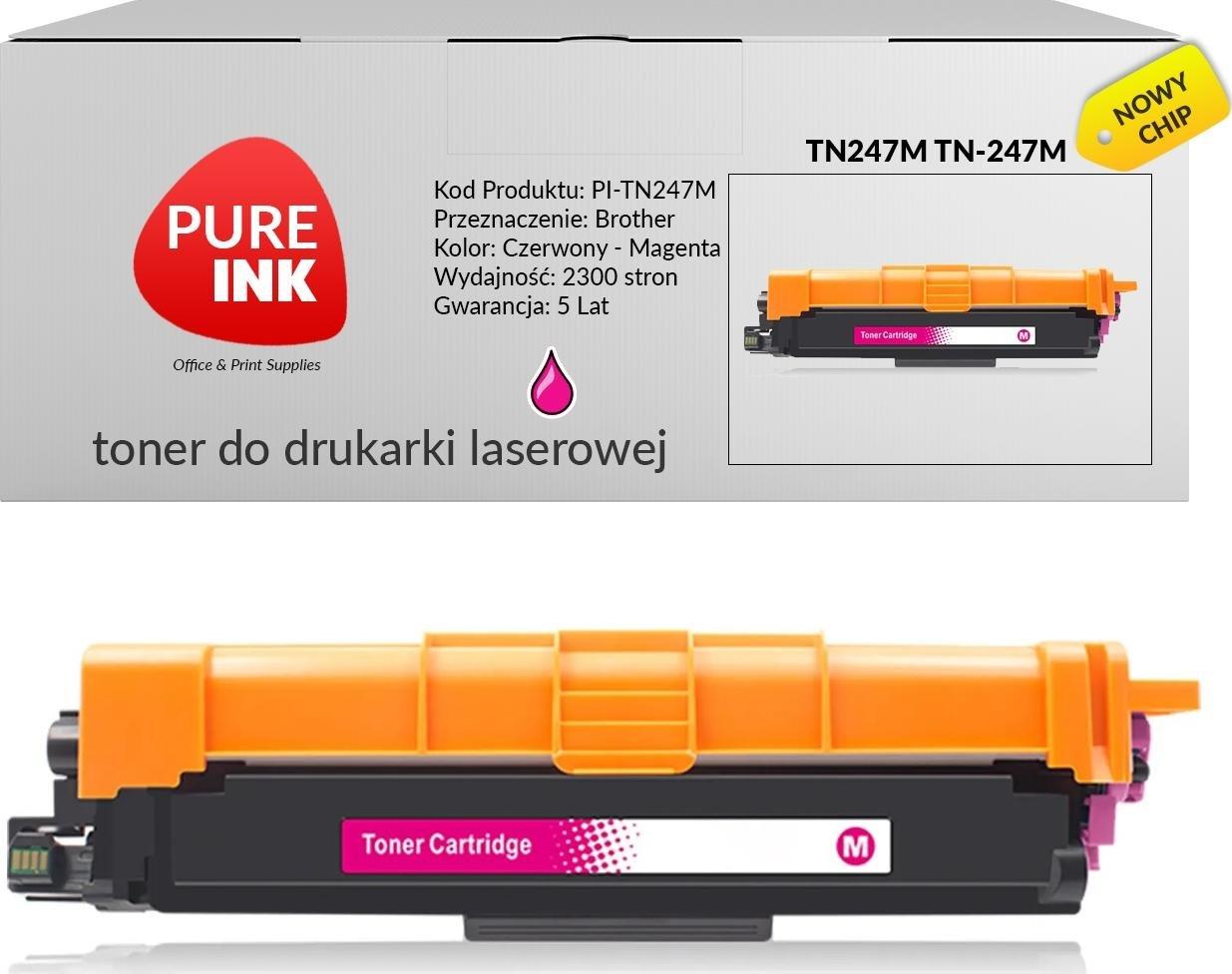 Toner Pureink Magenta Zamiennik TN-247