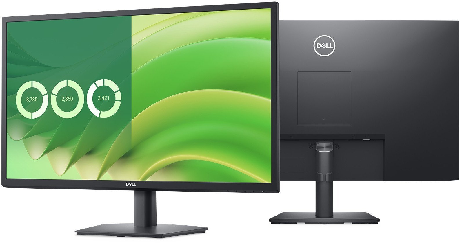 DELL E Series E2725H monitor komputerowy 68,6 cm (27") 1920 x 1080 px Full HD LED Czarny