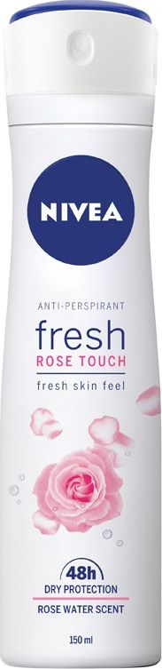 Nivea Rose Touch 48H Fresh antyperspirant w sprayu 150ml