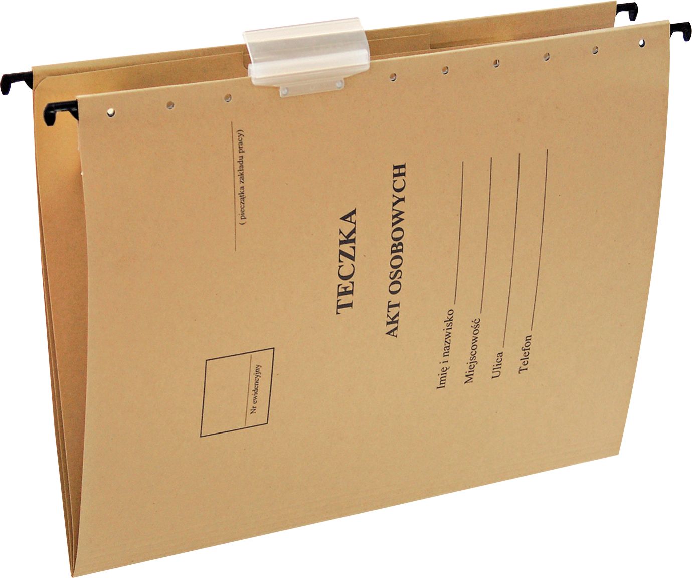 Esselte TECZKA ZAWIESZKOWE ESSELTE A4 NA AKTA OSOBOWE - OPAKOWANIE 10 SZT