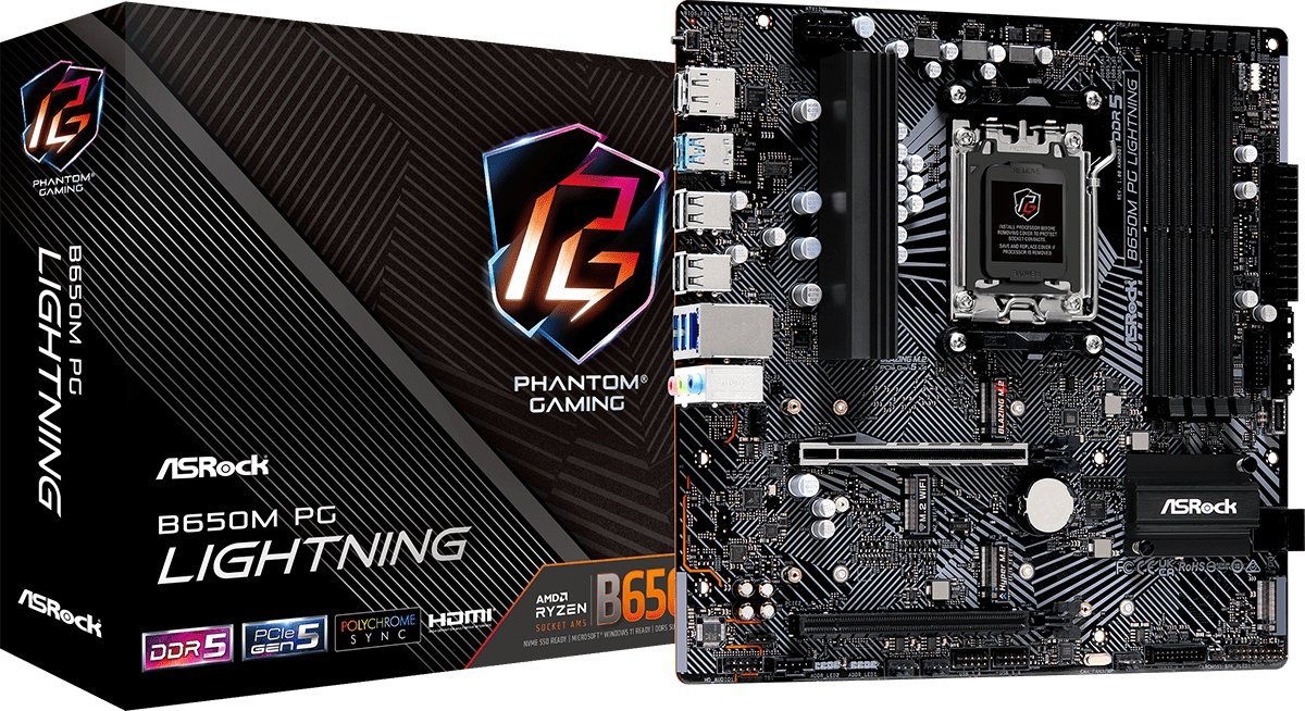 Płyta główna ASRock B650M PG LIGHTNING