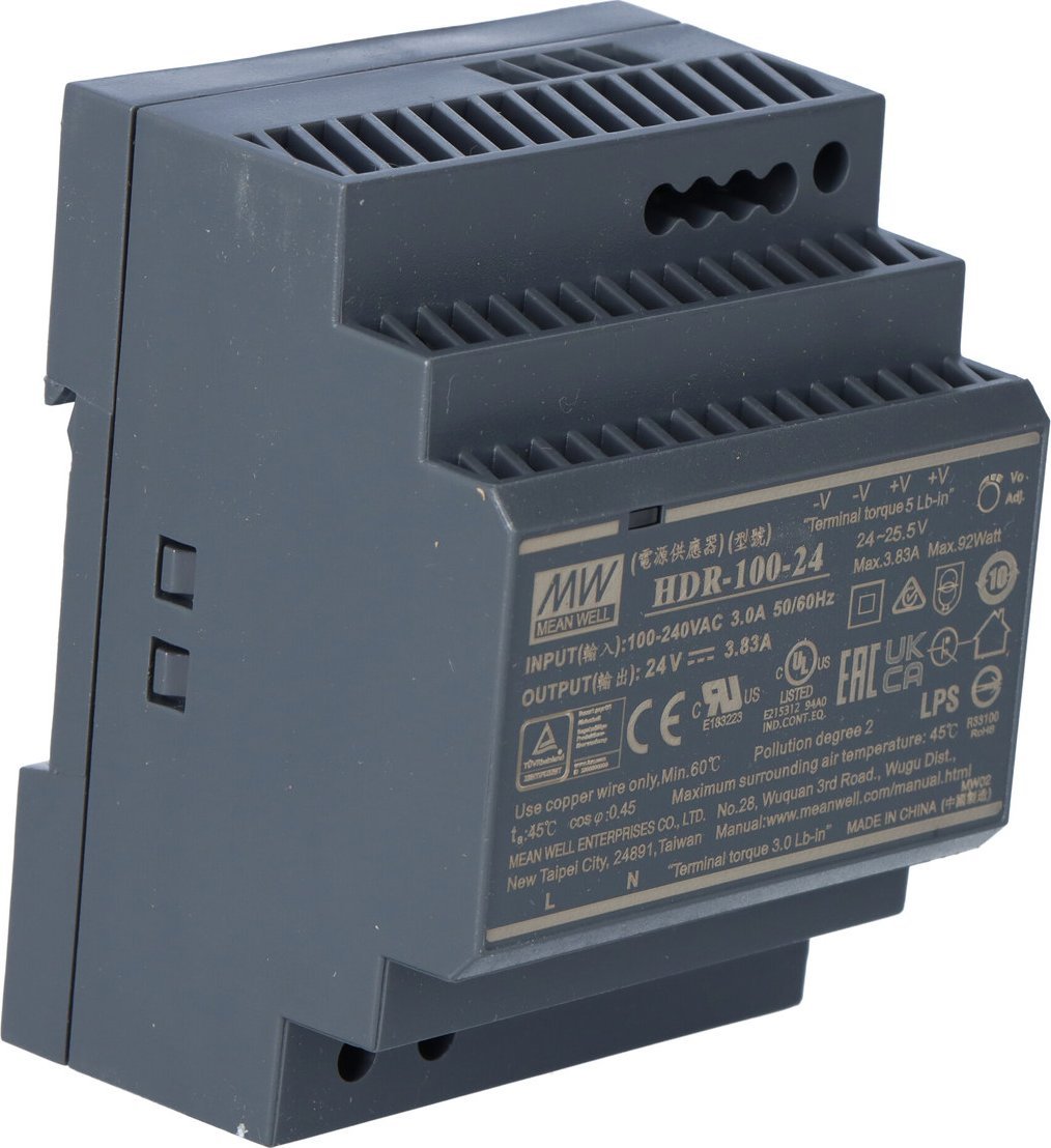 Orno Zasilacz na szynę DIN 92W 24VDC