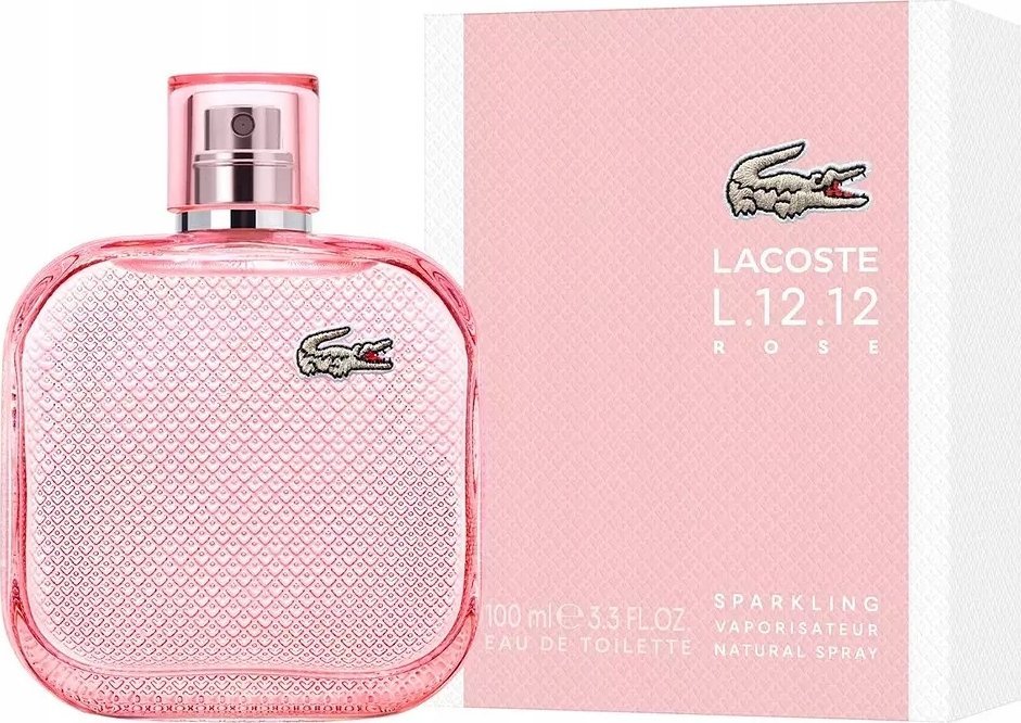 Lacoste Lacoste, L.12.12 Rose Sparkling, Eau De Toilette, For Women, 100 ml For Women