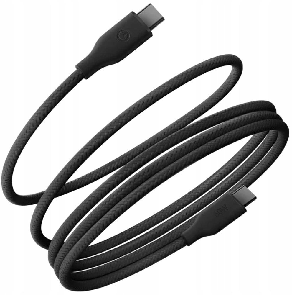 Kabel USB Energea Kabel Helix 60 USB-C do USB-C magnetyczny 480Mbps 60W 1.5m czarny