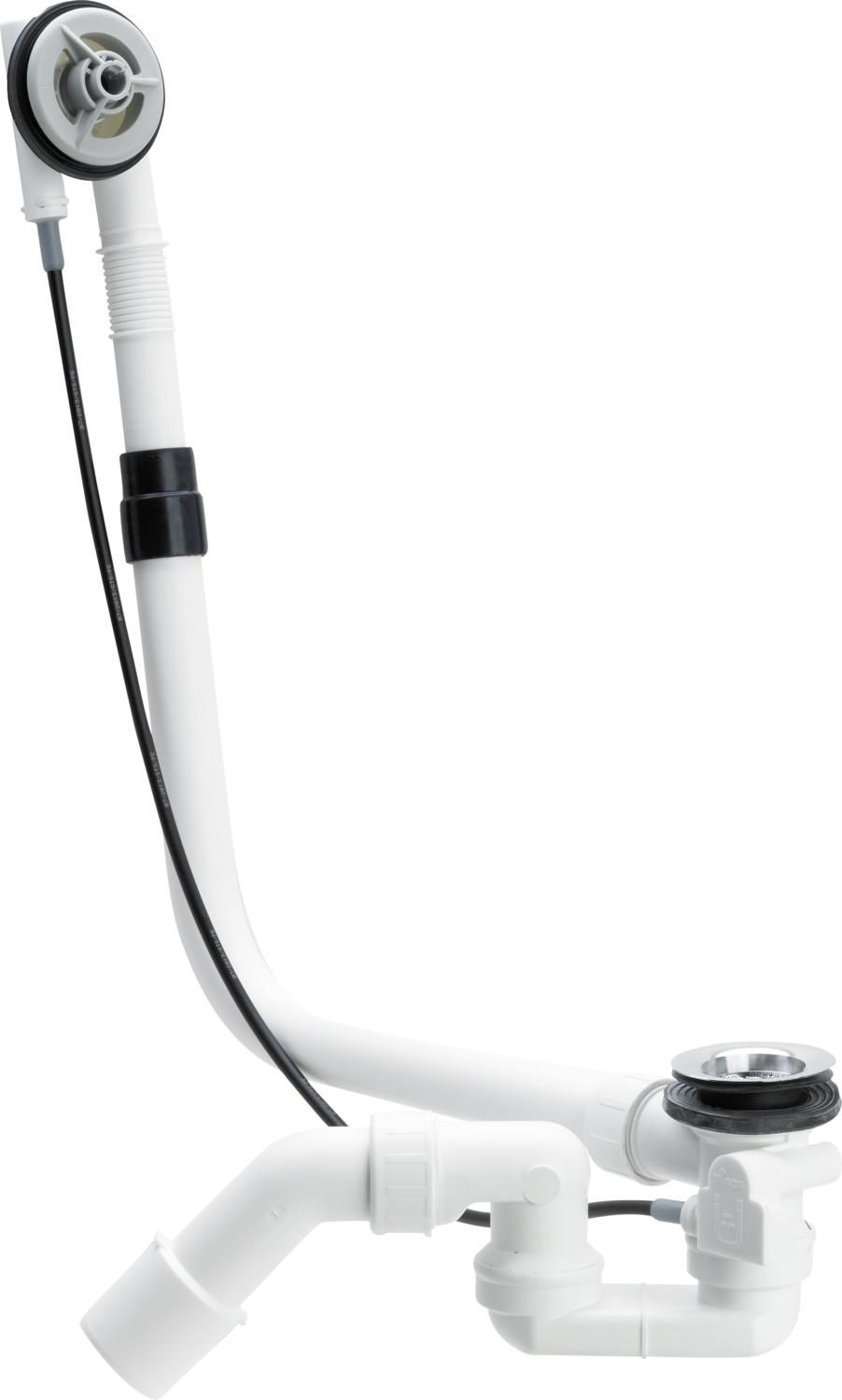 Syfon Viega Zestaw odpływowo-przelewowy Multiplex z korkiem automatycznym (703325)