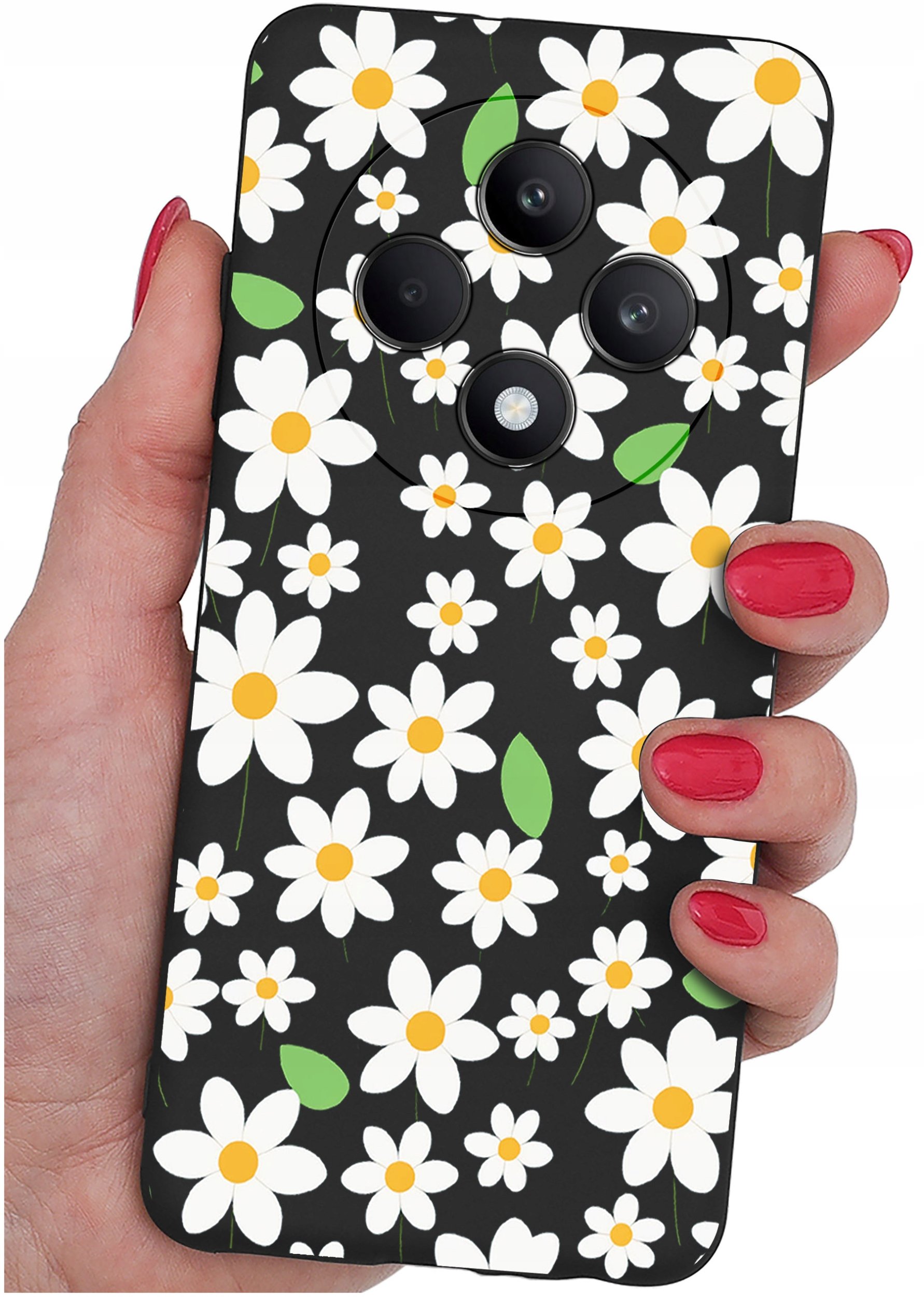 Etui do Oppo Reno 12 F 5G | 12 FS 5G WZORY |SILIKONOWE MATT CASE + SZKŁO 9H