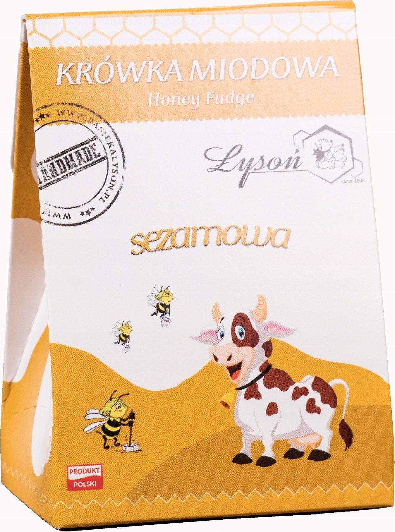 BILANS Krówki miodowe sezamowe 120g pasieka Łysoń (CU202.) - CU202.